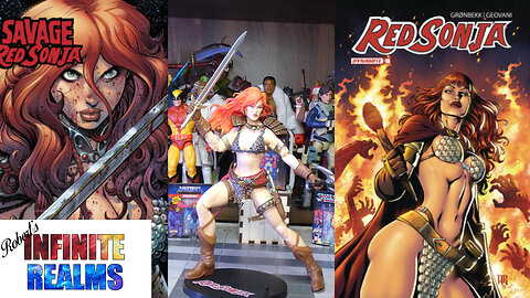Red Sonja is red, and you can dress her too.