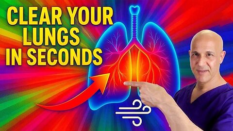 Clear Your Lungs in Seconds: 1 Powerful Breathing Trick! Dr. Mandell