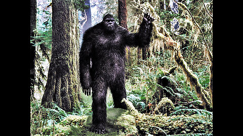 Sasquatch Helps RV Out of Mud