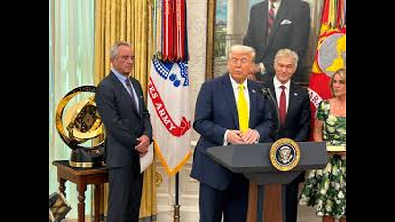 🚨LIVE BREAKING: President Trump Issues MAJOR Address On Autism