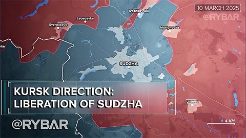 ►🚨▶⚡️🇺🇦⚔️🇷🇺 Rybar Review of the Special Military Operation on Mar.14, 2025