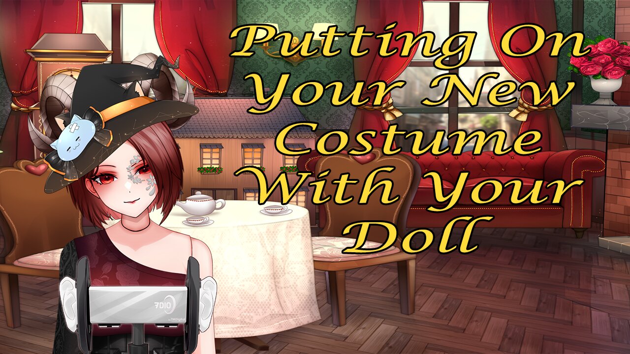 3DIO ASMR - Putting On Your New Costume~