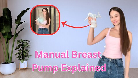 How Manual Breast Pump Works & How to Use It Safely | Simple Guide for New Moms #breastfeeding