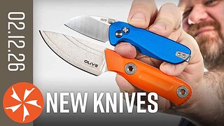 Get Your Fix(ed Blades)! - New Knives February 12th, 2026 at KnifeCenter