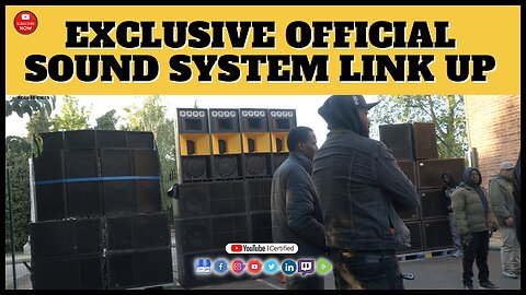 Exclusive Official Sound System Link Up Dancehall Reggae Live Rumble Music