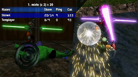 Teaching Skineri how to play Jedi Knight - Playlist thumbnail