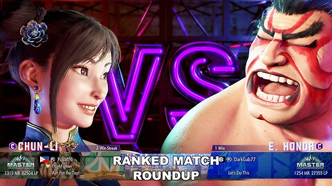 Kuya Kalbo SF6 Ranked Match Roundup. Chun Li Master Rank [Hori Fight Stick]