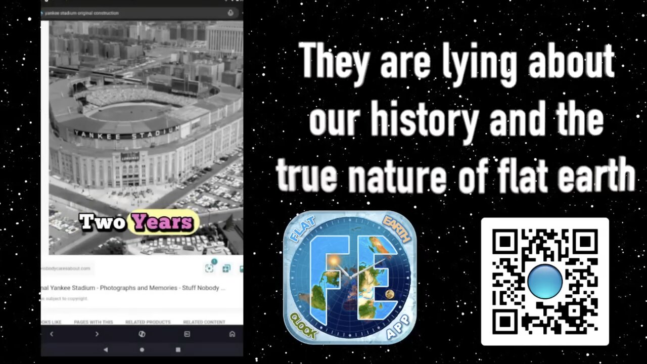 Yankee Stadium - Flat Earth - HISTORY IS A LIE!