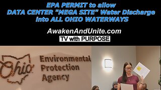 EPA Permit to allow Data Center "Mega Site" Water Discharge into ALL of OHIO Waterways!