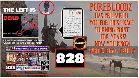 THE FINAL BATTLE 828- BACK AND TO THE LEFT: A PSYOP WITHIN A PSYOP WITHIN A PSYOP. THE LEFT IS DEAD. THE CLOWNSHOW CONTINUES CO-STARRING CHARLIE KIRK.