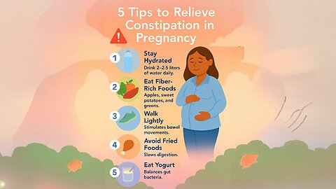 5 Simple Tricks to Relieve Pregnancy Constipation