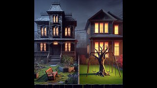 The haunted house next door!!😱#horrorstories