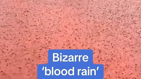 "Breathtaking Event: Iranian Island River Turns Blood Red Just Before Passover"