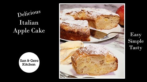 How to make a Delicious Italian Apple Cake