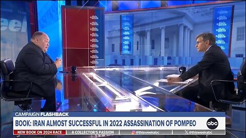 Wall St Journal's Dawsey: Iran Was Very Serious About Assassinating Trump
