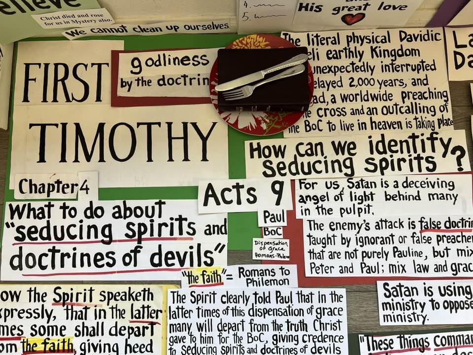 1 Timothy Chapter 4 - Marianne Manley