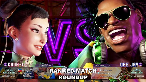 Kuya Kalbo SF6 Ranked Match Roundup. Chun Li Master Rank [Hori Fight Stick]