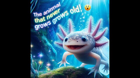 "The Axolotl: The Animal That Can Regrow Its Body!"🌍😮🦎