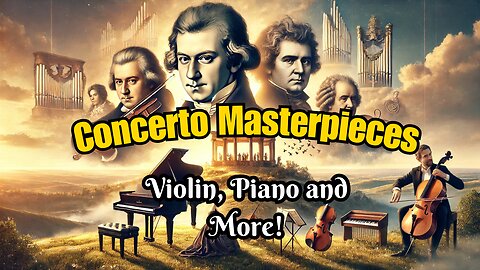 The Best Concertos – Mozart, Beethoven, Rachmaninoff, Graupner, Bach… And More!