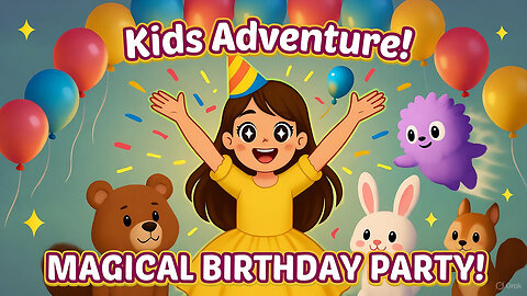 Magical Birthday Party Adventure! 🎉✨
