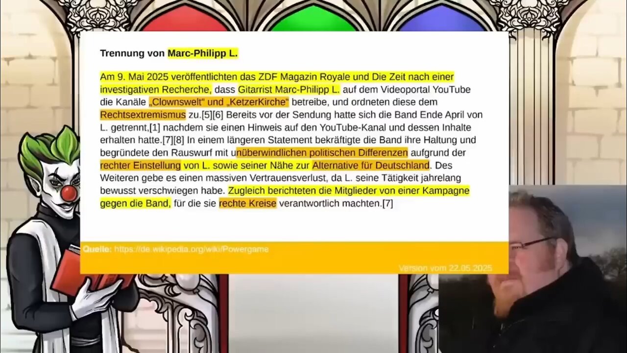 Wikipedia gegen Clownswelt