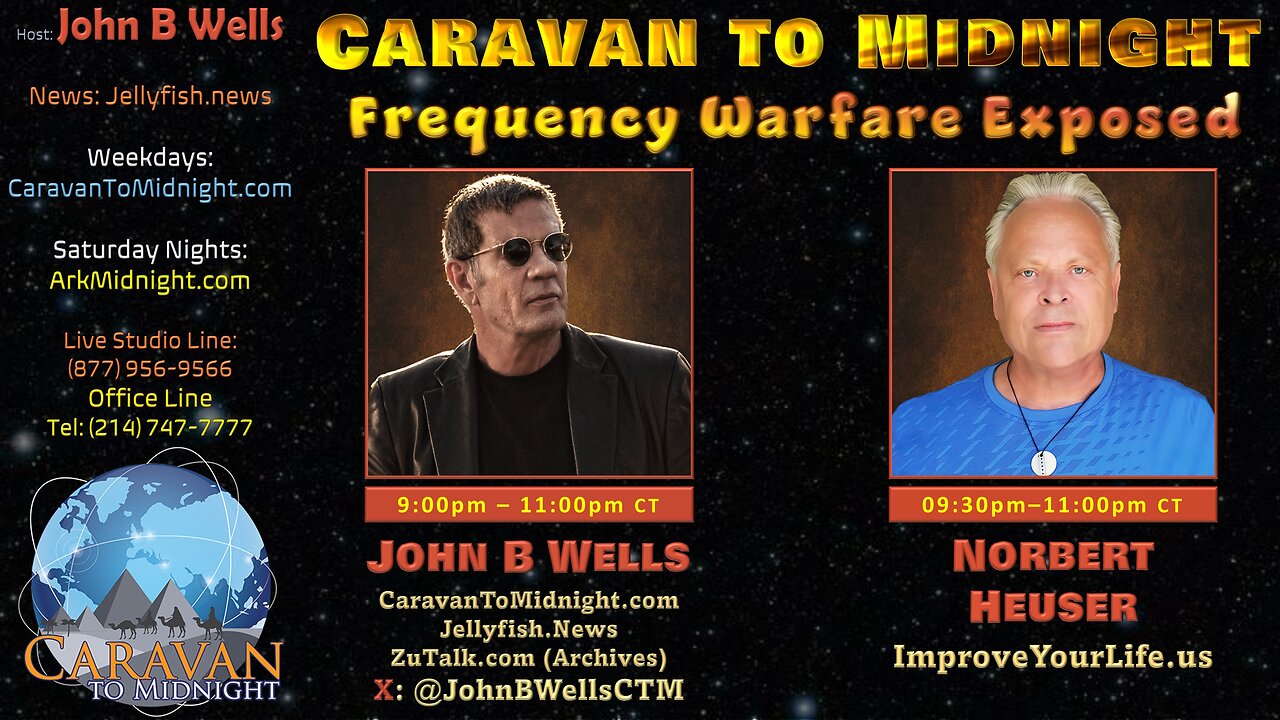 Frequency Warfare Exposed - John B Wells LIVE