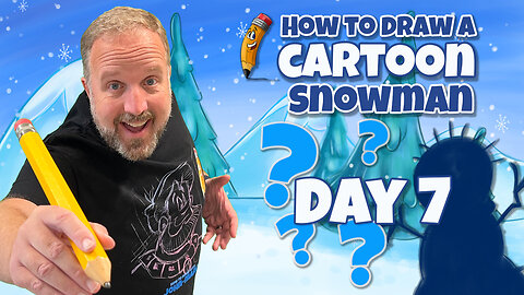 How to Draw a Snowman With a Carrot Nose