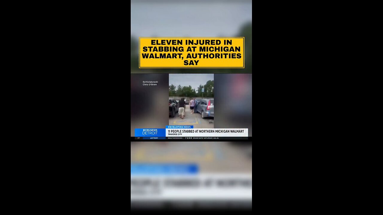 Eleven injured in stabbing at Michigan walmart