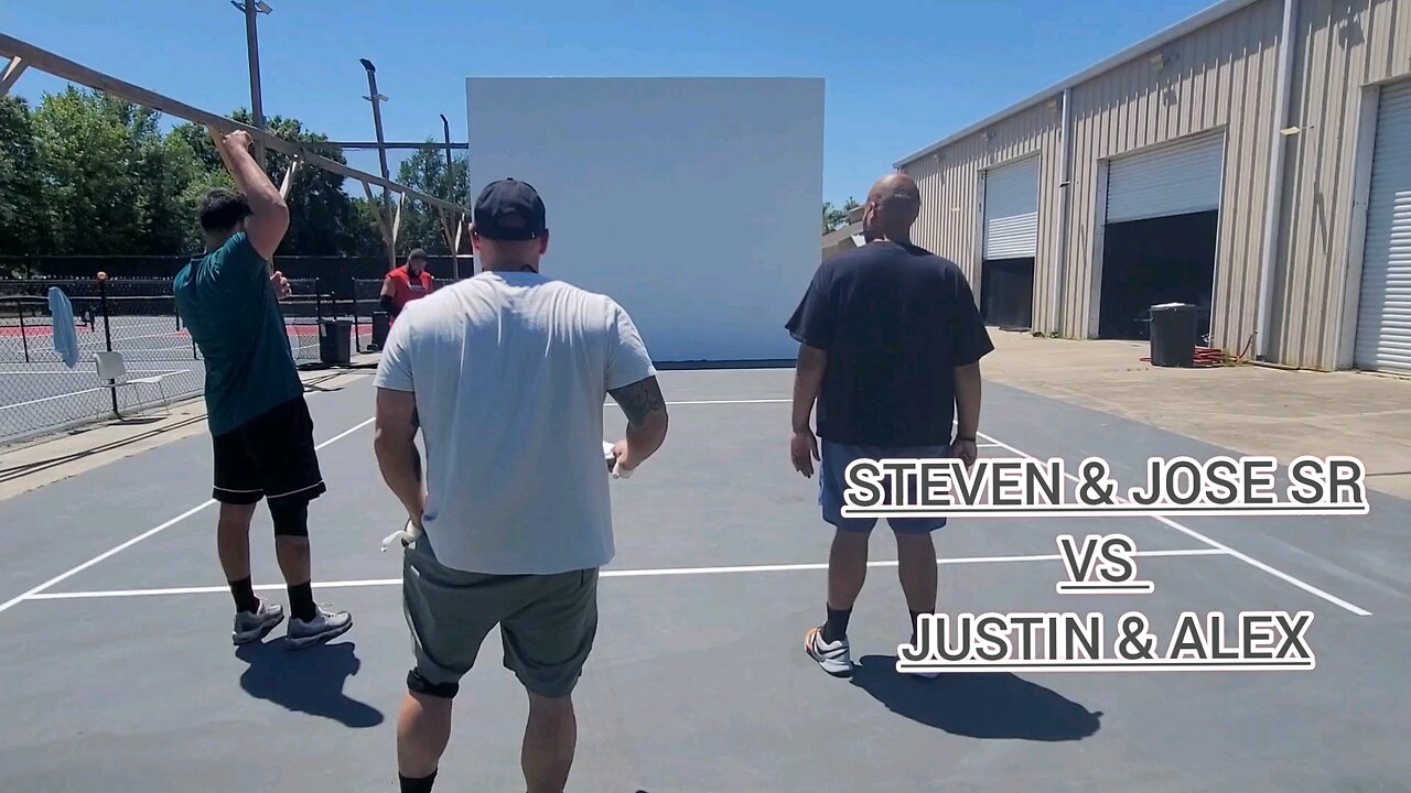 Team Handball Battle Slinky & Jose Sr. vs Justin & Alex