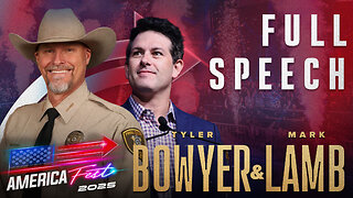 FULL SPEECH: Tyler Bowyer and Mark Lamb at AMFest 2025. 🇺🇸