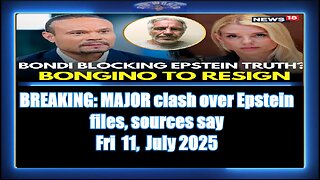 MAJOR clash over Epstein files, sources say