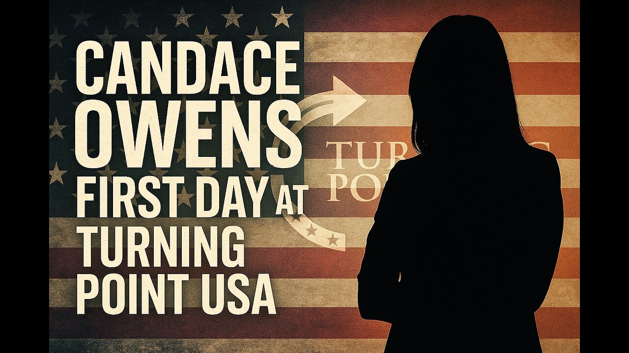 Candace Owens' first day at Turning Point USA