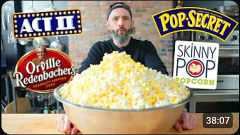 🍿 Ranking 25+ Popcorn Flavors with Babish! | Ultimate Taste Test 🌽