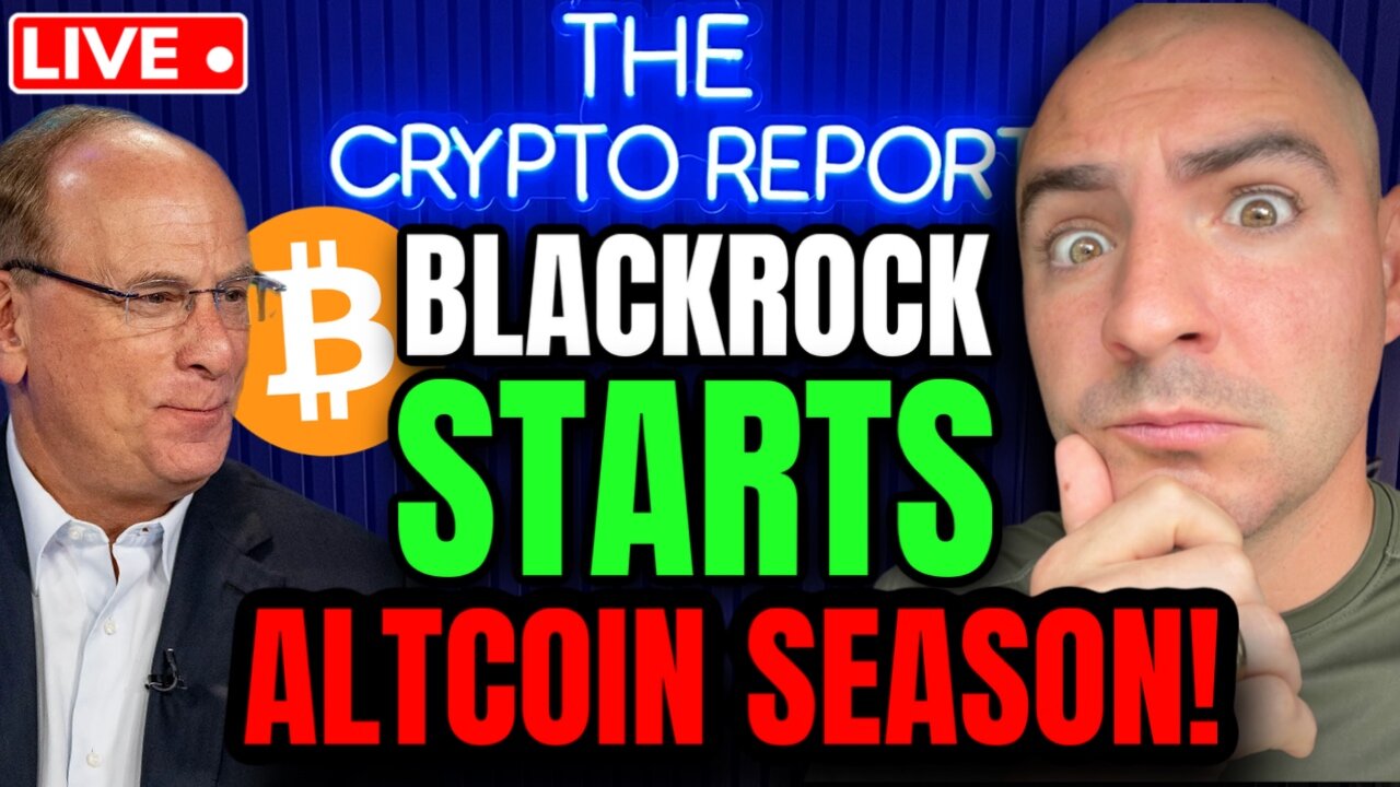 Bitcoin & Crypto News (Blackrock Pumping Ethereum?) LIVE Altcoin Season Discussion!!!