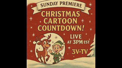 3V-TV VINTAGE TELEVISION - COUNTDOWN TO CHRISTMAS