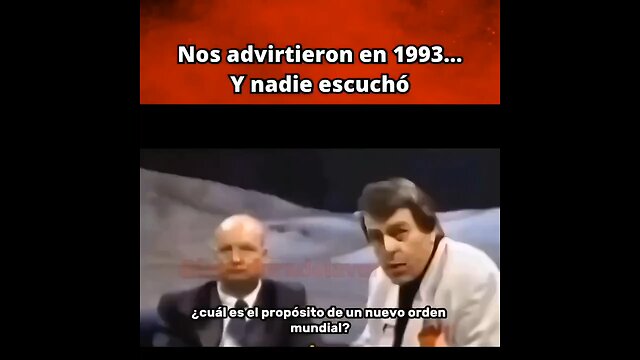 NOS ESTABAN AVISANDO!!📣 en 1993