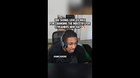 DDG shows love to Max for chan the industry for streamers who rap #ddg #pontiacmadeddg #plaqueboymax