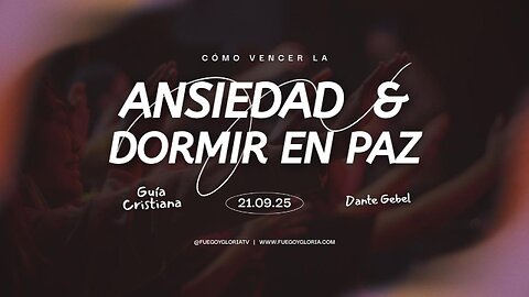 👉 Cómo Vencer la ANSIEDAD y Dormir en Paz 😴 | Guía Cristiana para Encontrar Paz Interior