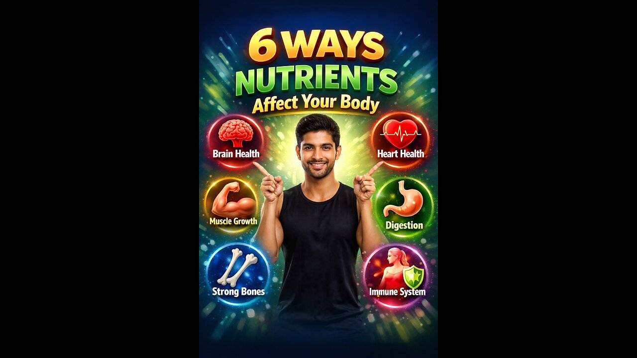 How six nutrients affects your body