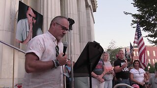 Seth Logan Introduces Bob Chiaradio At Westerly, RI's Charlie Kirk Vigil 9-25-25