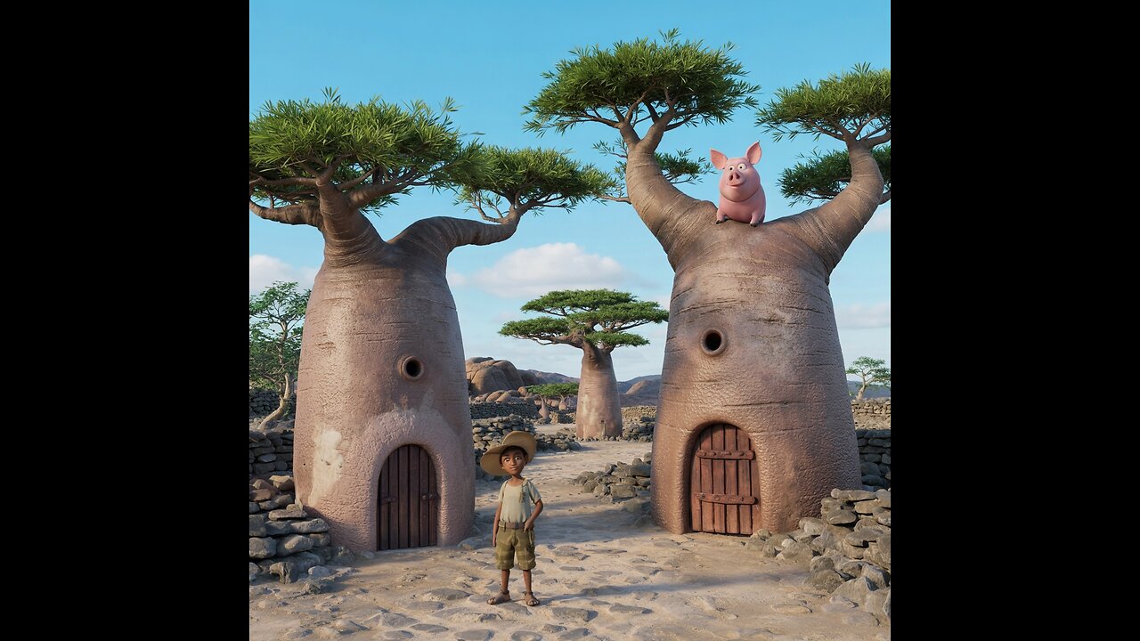 Melvin and Mother S2E10 Madagascan Piggy Backs