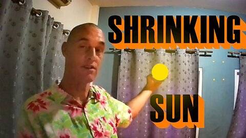 Flat Earth Sunsets - Should the Sun Shrink?
