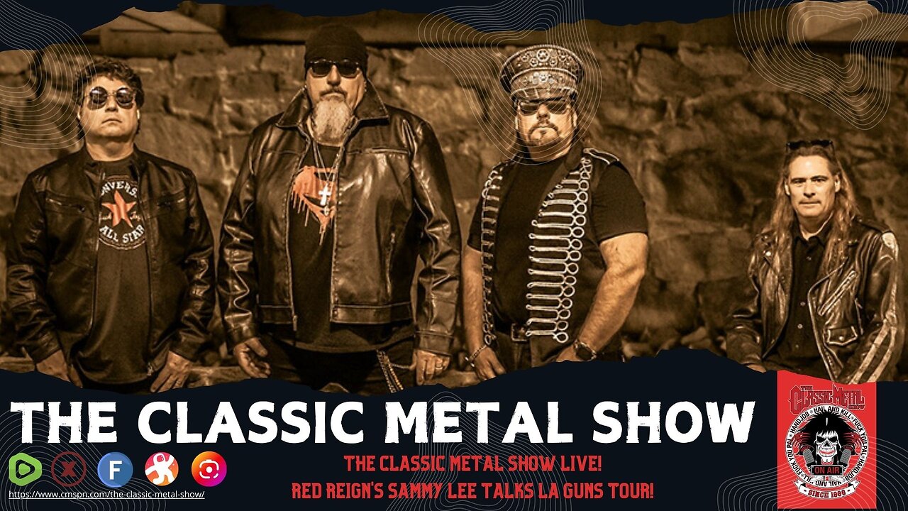 Red Reign's Sammy Lee Talks LA Guns Tour! (Commercial Free)