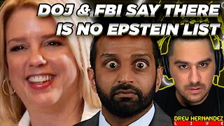 DOJ & FBI DECLARE NO EPSTEIN CLIENT LIST EXISTENCE & SHUTS DOWN FURTHER FILES RELEASE