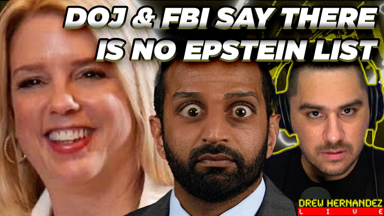 DOJ & FBI DECLARE NO EPSTEIN CLIENT LIST EXISTENCE & SHUTS DOWN FURTHER FILES RELEASE