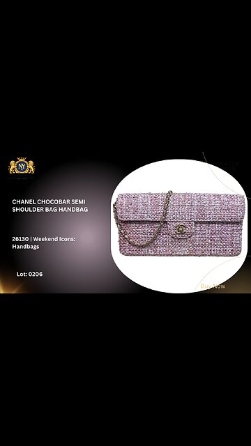 CHANEL CHOCOBAR SEMI SHOULDER BAG HANDBAG