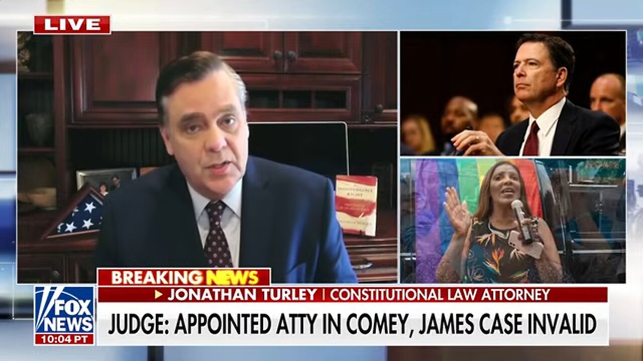BREAKING: James Comey, Letitia James cases dismissed