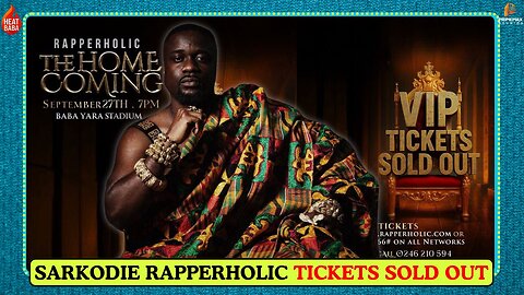 Sarkodie Touches Down in Kumasi to a Hero’s Welcome Ahead of Rapperholic This Weekend