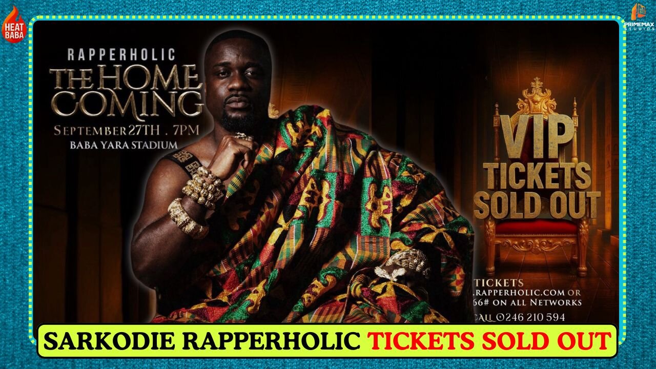 Sarkodie Touches Down in Kumasi to a Hero’s Welcome Ahead of Rapperholic This Weekend