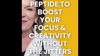 Peptide to Boost Your Focus & Creativity Without the Jitters